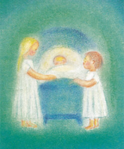 Postkarte Schlaf Kindlein balde