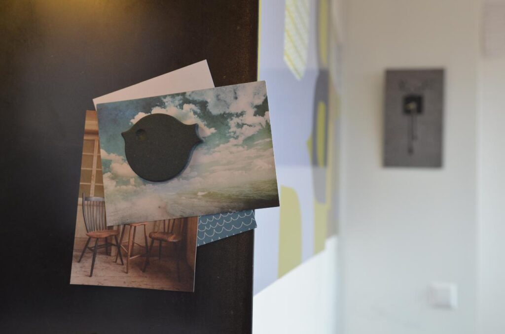 Holzmagnet für Kühlschrank, Magnettafel und Wandboard – Himmelsstürmer