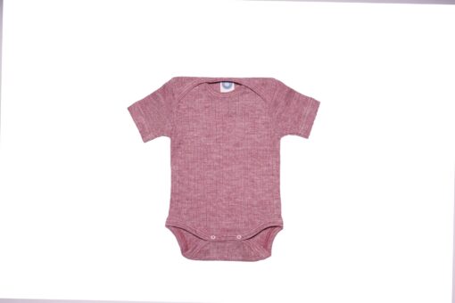 Cosilana Baby-Body Baumwolle-Wolle-Seide kurzarm 91052