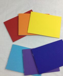 kleines Mitteilungsheft einfarbig