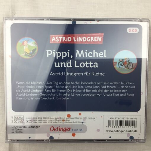 Pippi, Michel und Lotta - Die große Hörspielbox von Astrid Lindgren für Kleine – Bild 2