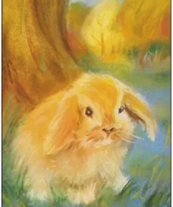 Postkarte Der Hase