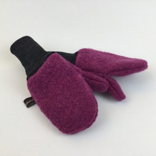 Walkhandschuhe aus Schurwolle "Königskind" – Bild 3