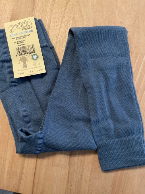 Sonderposten Leggings Baumwolle petrol