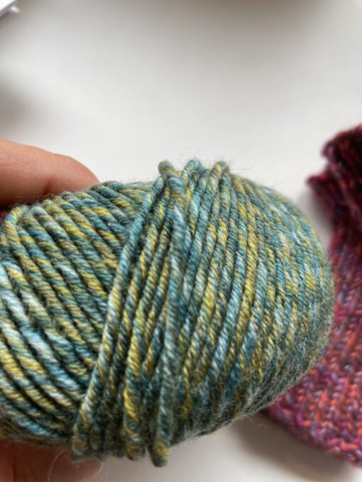 Kinder Stulpen für die Hand mit Daumen, gestrickt – Bild 3