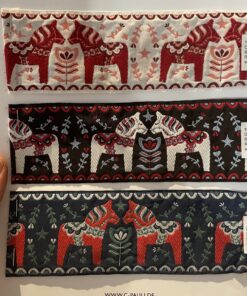 Alternative view of Dalarna Pferd Webband